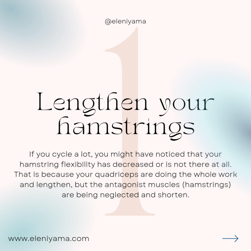 short hamstrings cycling