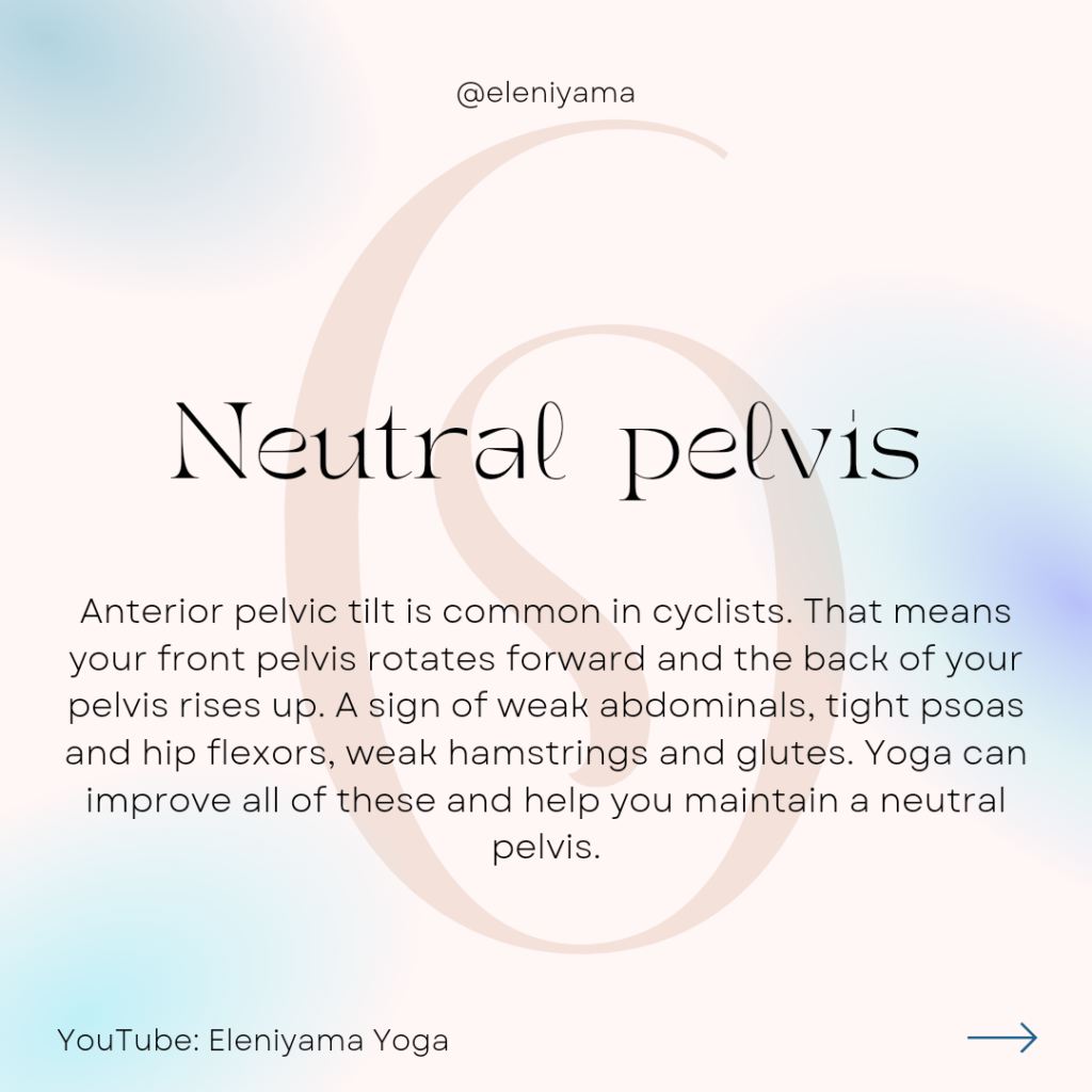 neutral pelvis cycling